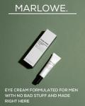 Marlowe No. 127 Men's Eye Cream for Dark Circles
