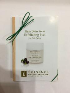 Eminence Açaí Anti-Aging Exfoliating Peel Sample Set
