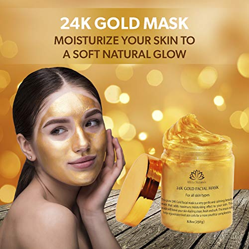 24K Gold Anti-Aging Facial Mask for Radiant Skin