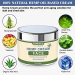Hemp Anti-Aging Face Cream with Hyaluronic Acid