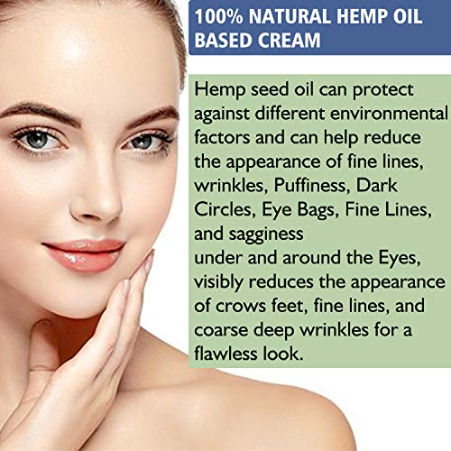 Hemp Anti-Aging Face Cream with Hyaluronic Acid