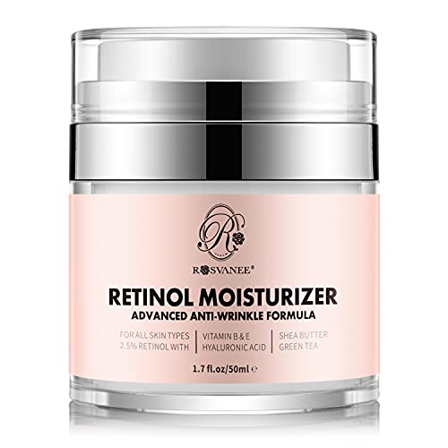 Retinol Moisturizer with Hyaluronic Acid and Vitamins