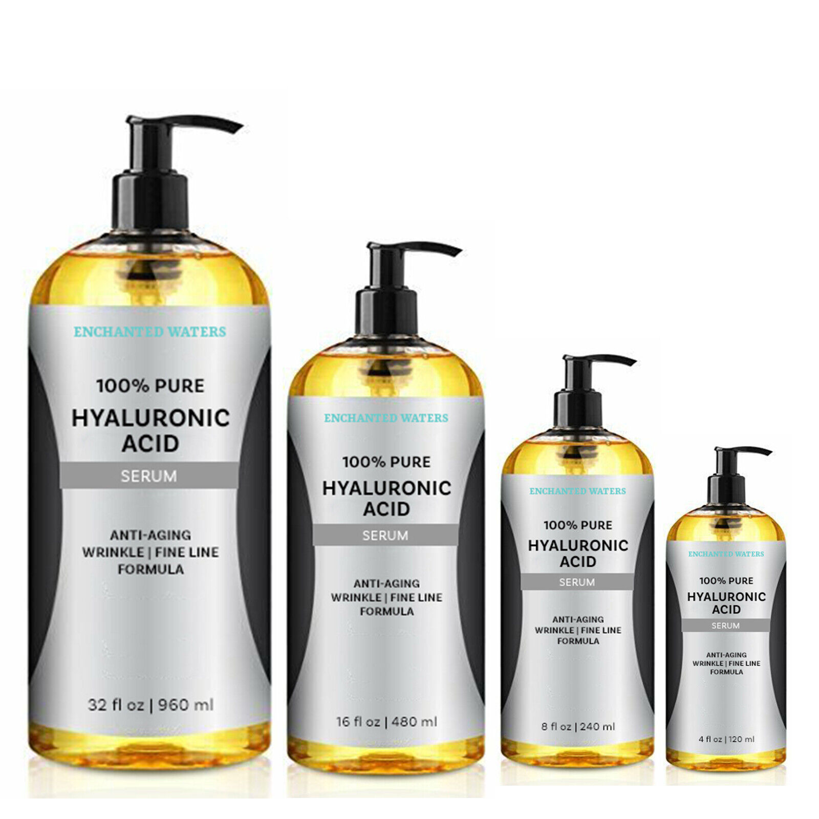 Pure Hyaluronic Acid Serum for Wrinkle Reduction