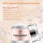 Retinol Moisturizer with Hyaluronic Acid and Vitamins