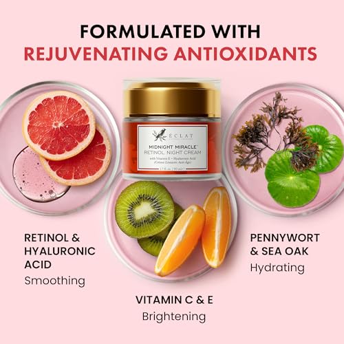 Retinol Anti-Aging Night Cream for Radiant Skin