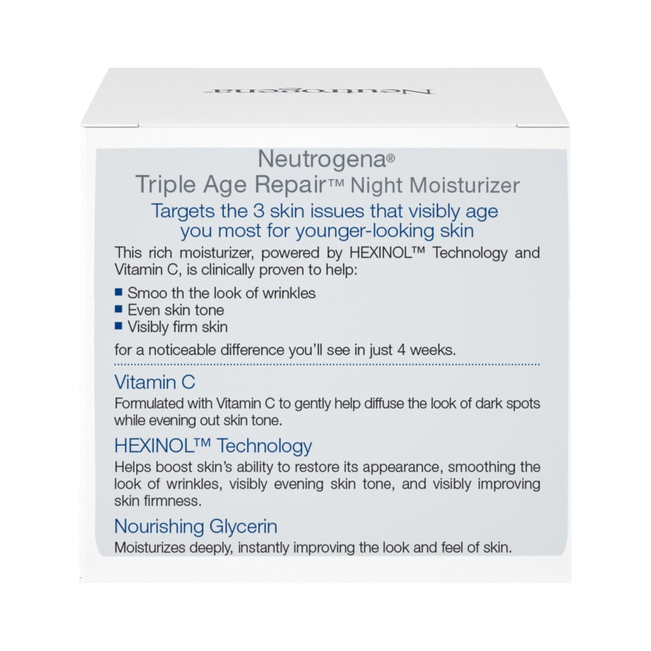 Neutrogena Triple Age Night Cream for Anti-Aging
