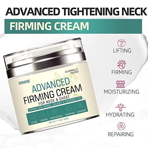 Neck Firming Cream with Retinol and Hyaluronic Acid