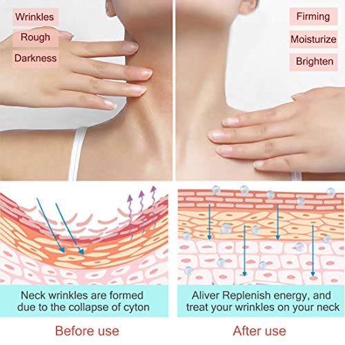 Neck Firming Cream with Roller Massage for Aging Skin