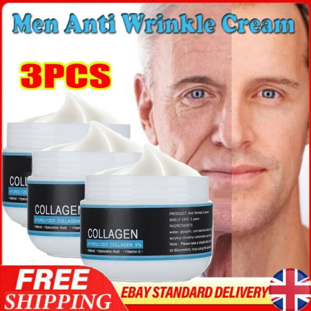 Men's Anti-Aging Face Cream with Retinol & Collagen