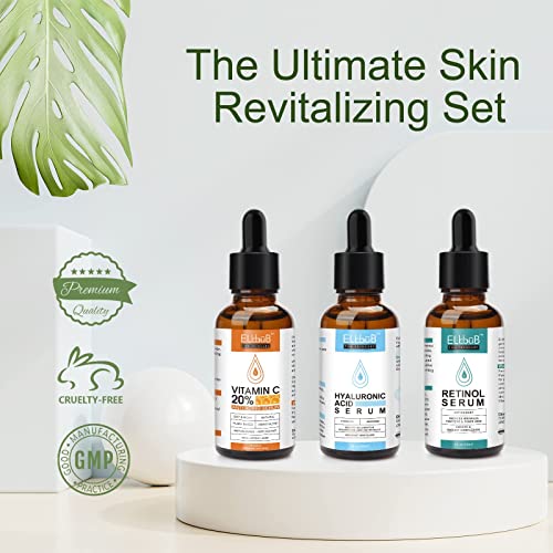 Vitamin C & Retinol Skincare Set for Radiant Skin