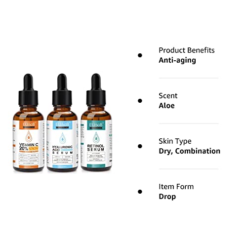 Vitamin C & Retinol Skincare Set for Radiant Skin