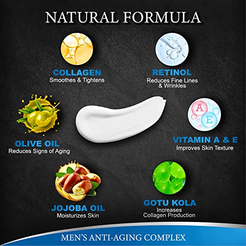 Men’s Anti-Aging Face Cream with Collagen & Retinol