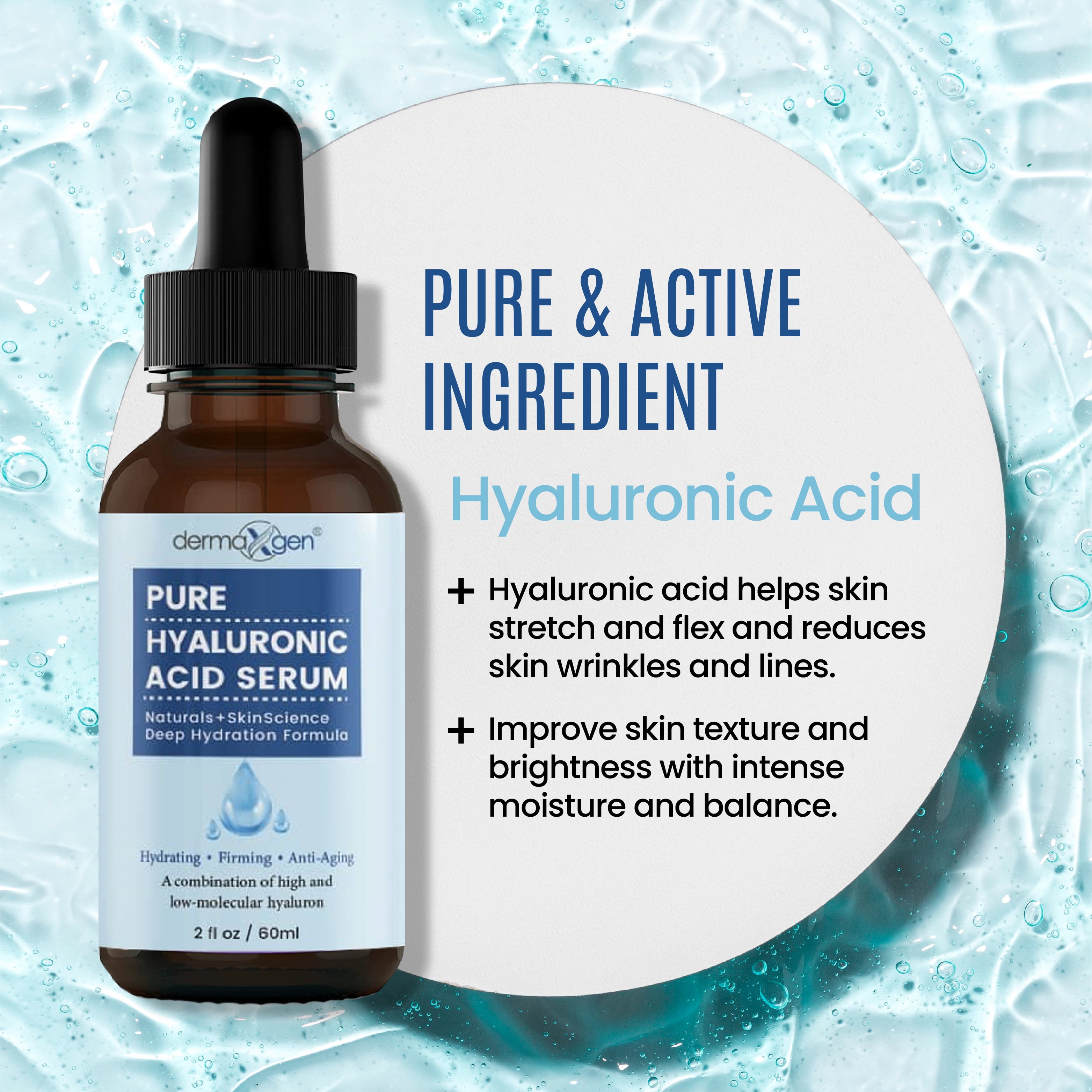 Pure Hyaluronic Acid Anti-Aging Wrinkle Serum