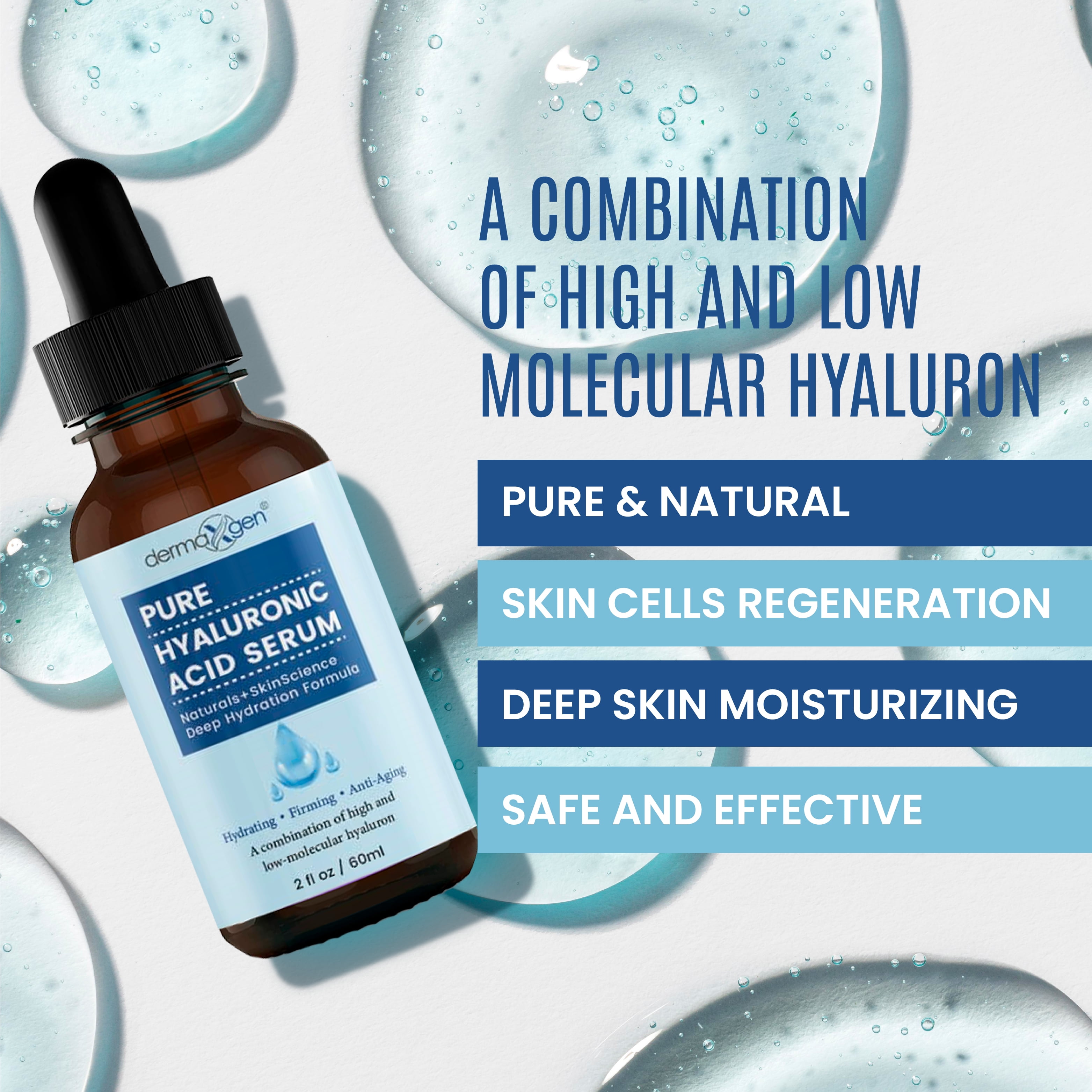 Pure Hyaluronic Acid Anti-Aging Wrinkle Serum
