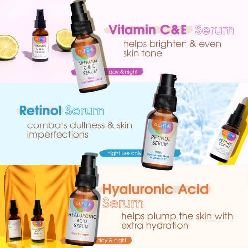 Retinol and Vitamin C Glow Face Serum