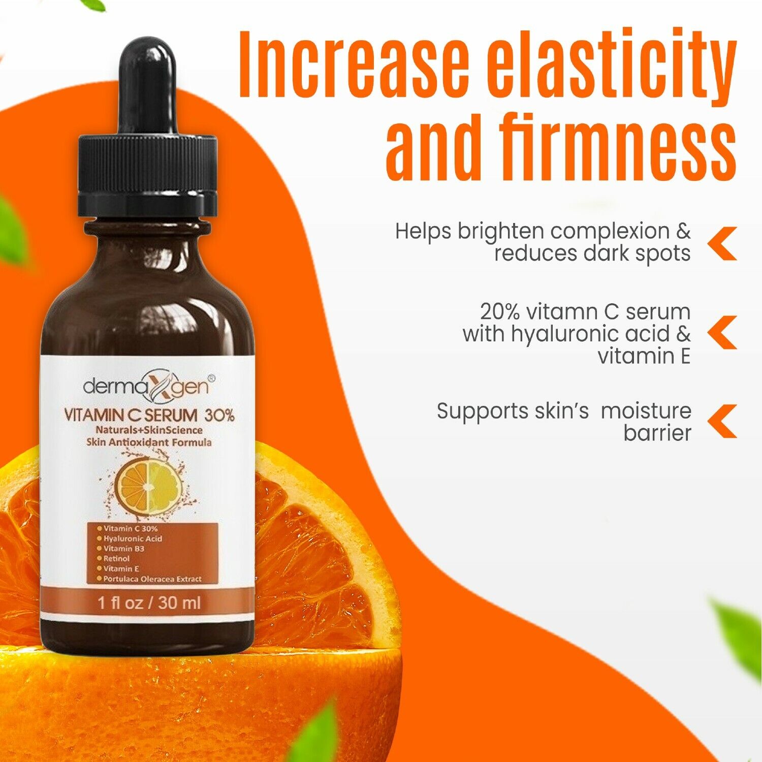 Dermaxgen® Vitamin C & Retinol Anti-Aging Serum