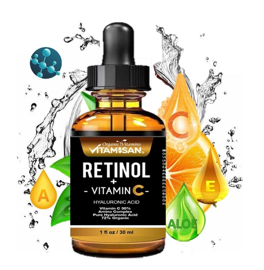 30% Vitamin C Serum with Retinol & Hyaluronic Acid
