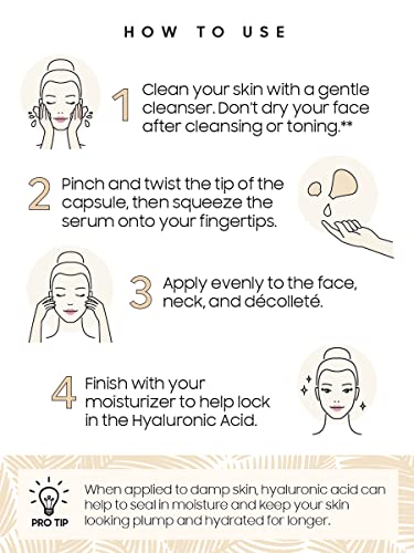 Hyaluronic Acid Anti-Aging Serum for Glowing Skin