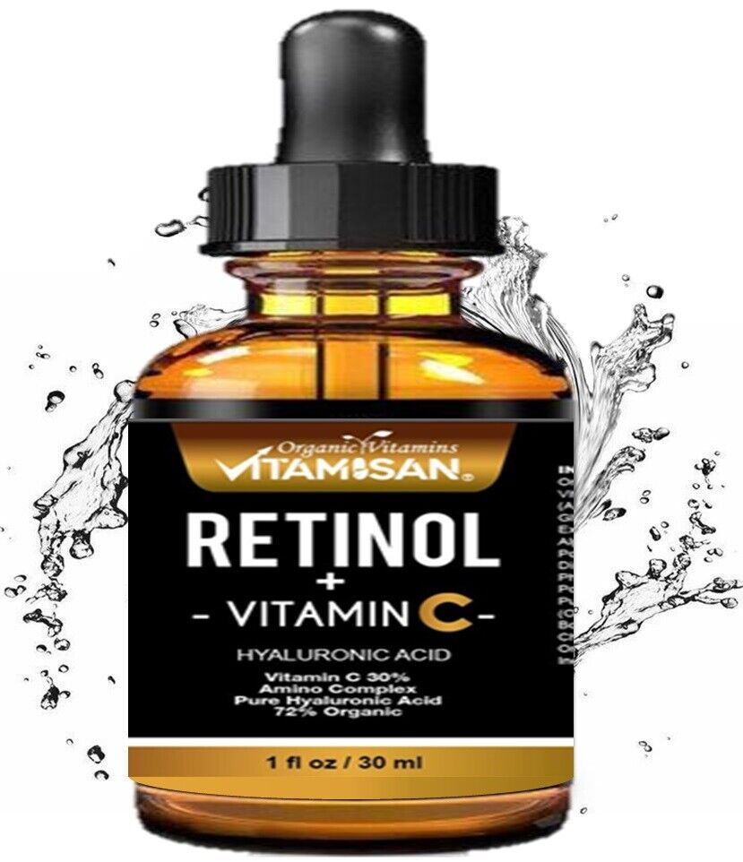 30% Vitamin C Serum with Retinol & Hyaluronic Acid