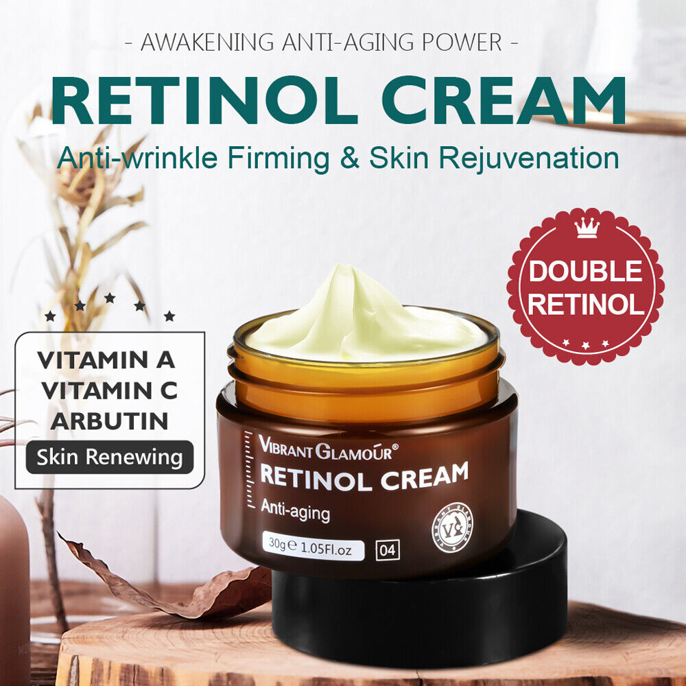 Retinol Cream Duo for Wrinkles and Dark Spots