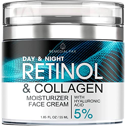 Retinol Face Cream and Eye Moisturizer