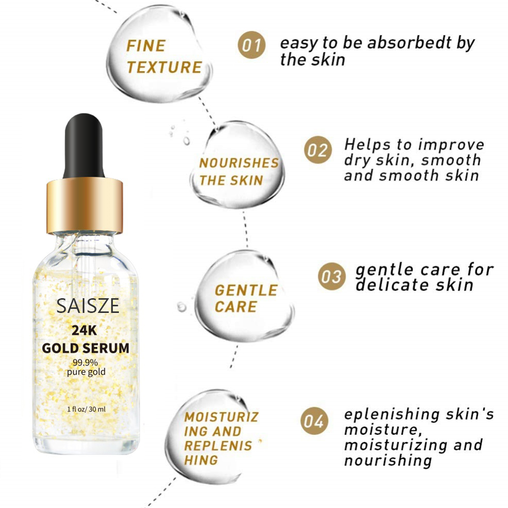 24K Gold Collagen Face Serum with Vitamin C