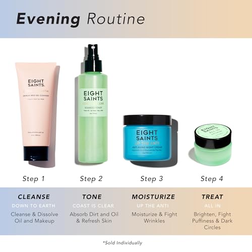 Eight Saints Anti-Aging Night Cream with Niacinamide