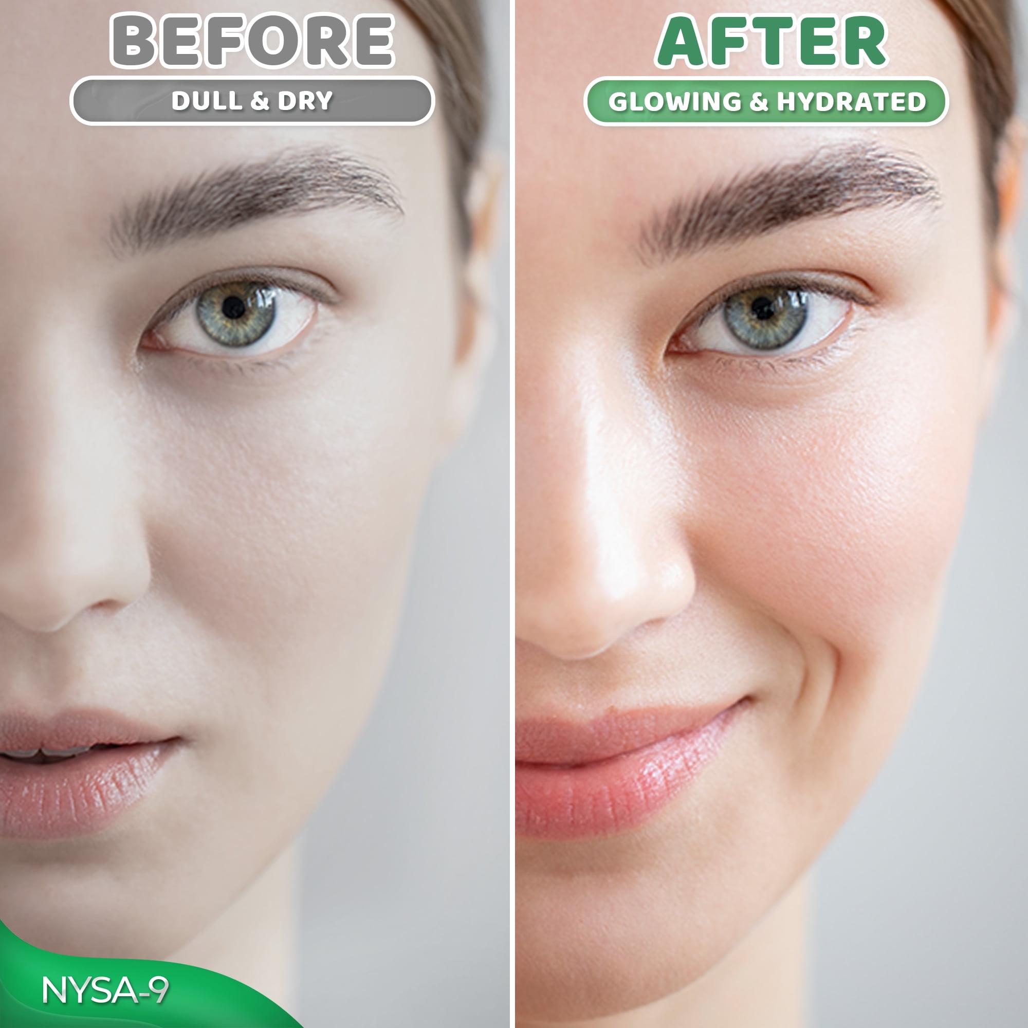 Nysa-9 Vitamin C Serum Duo for Radiant Skin