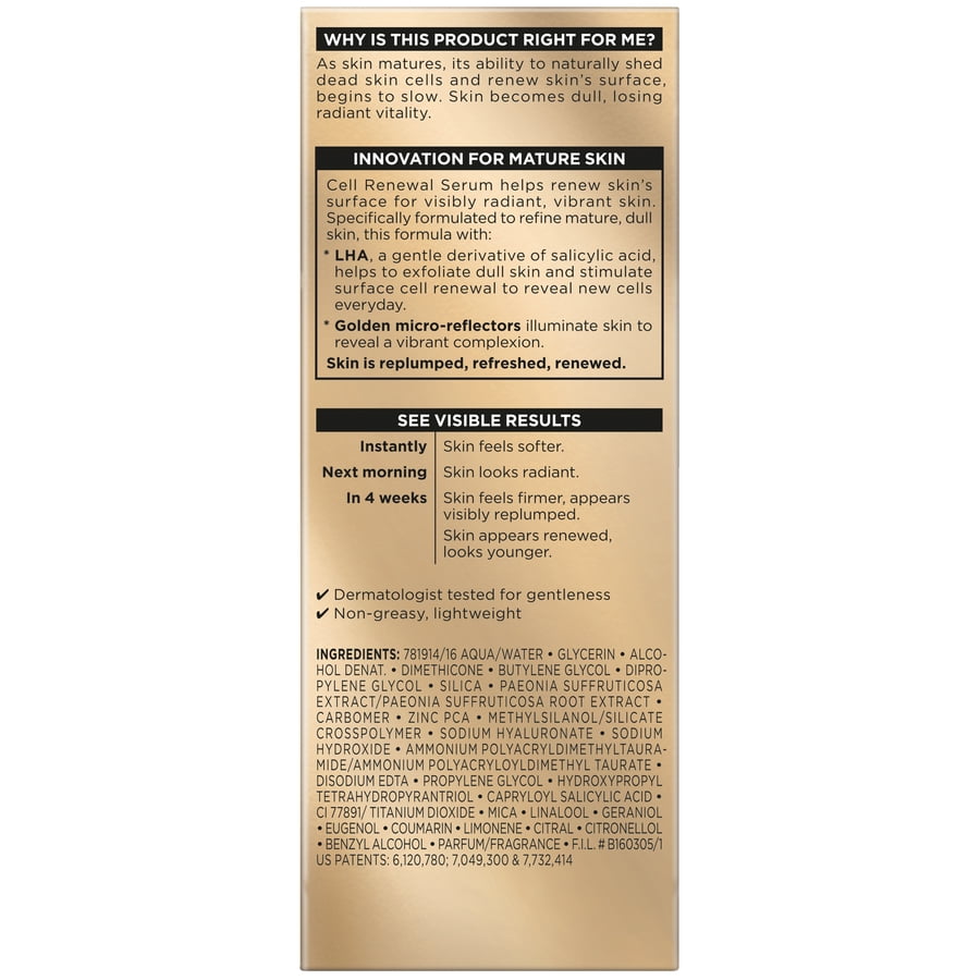 L'Oreal Age Perfect Golden Serum Treatment 1 oz