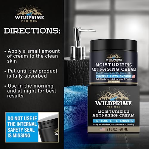 Wilder's Prime Men's Anti-Aging Moisturizer Cream