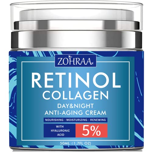 Retinol Anti-Aging Moisturizer with Collagen and Hyaluronic Acid
