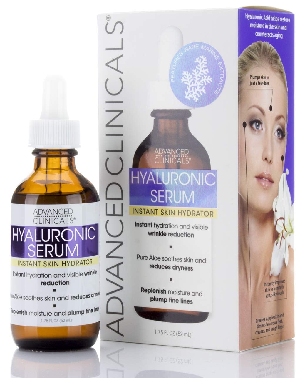 Hyaluronic Acid Anti-Aging Serum for Glowing Skin