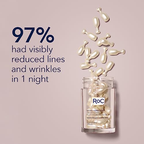 ROC Retinol Night Serum Capsules for Smooth Skin