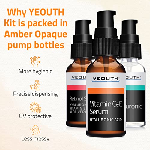 YEOUTH Retinol & Vitamin C Anti-Aging Serum
