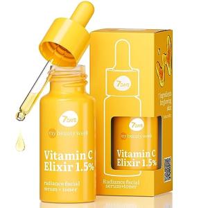 Vitamin C & Hyaluronic Acid Serum for Glowing Skin