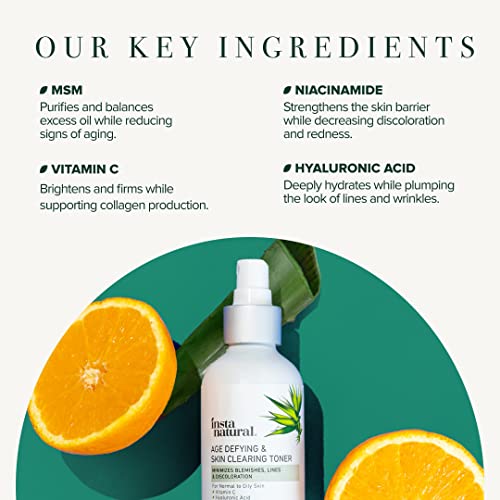 Age-Defying Toner with Vitamin C and Niacinamide