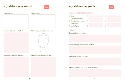 Daily Skincare Journal for Youthful Skin