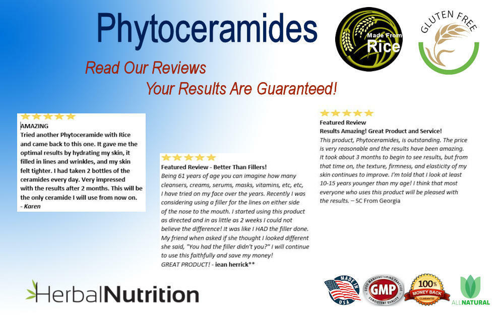 Anti-Aging Phytoceramides Capsules for Wrinkles