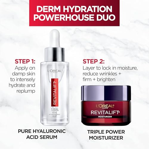 L'Oreal Revitalift Hyaluronic Acid Serum & Moisturizer