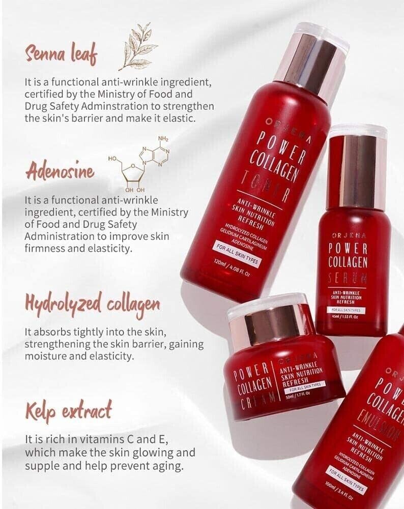 Orjena Power Collagen Toner - Anti Aging 120ml