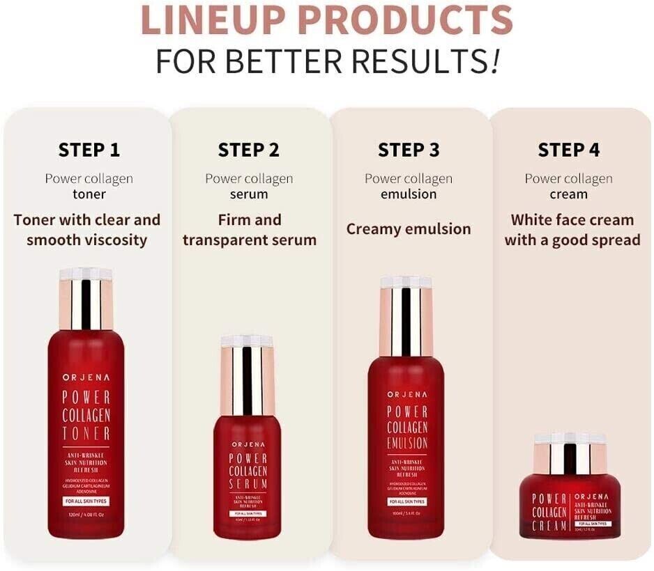 Orjena Power Collagen Toner - Anti Aging 120ml