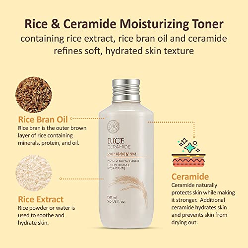Rice Ceramide Moisturizing Toner for Deep Hydration