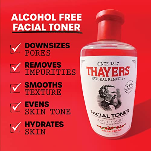 Thayer's Rose Petal Witch Hazel with Aloe Vera