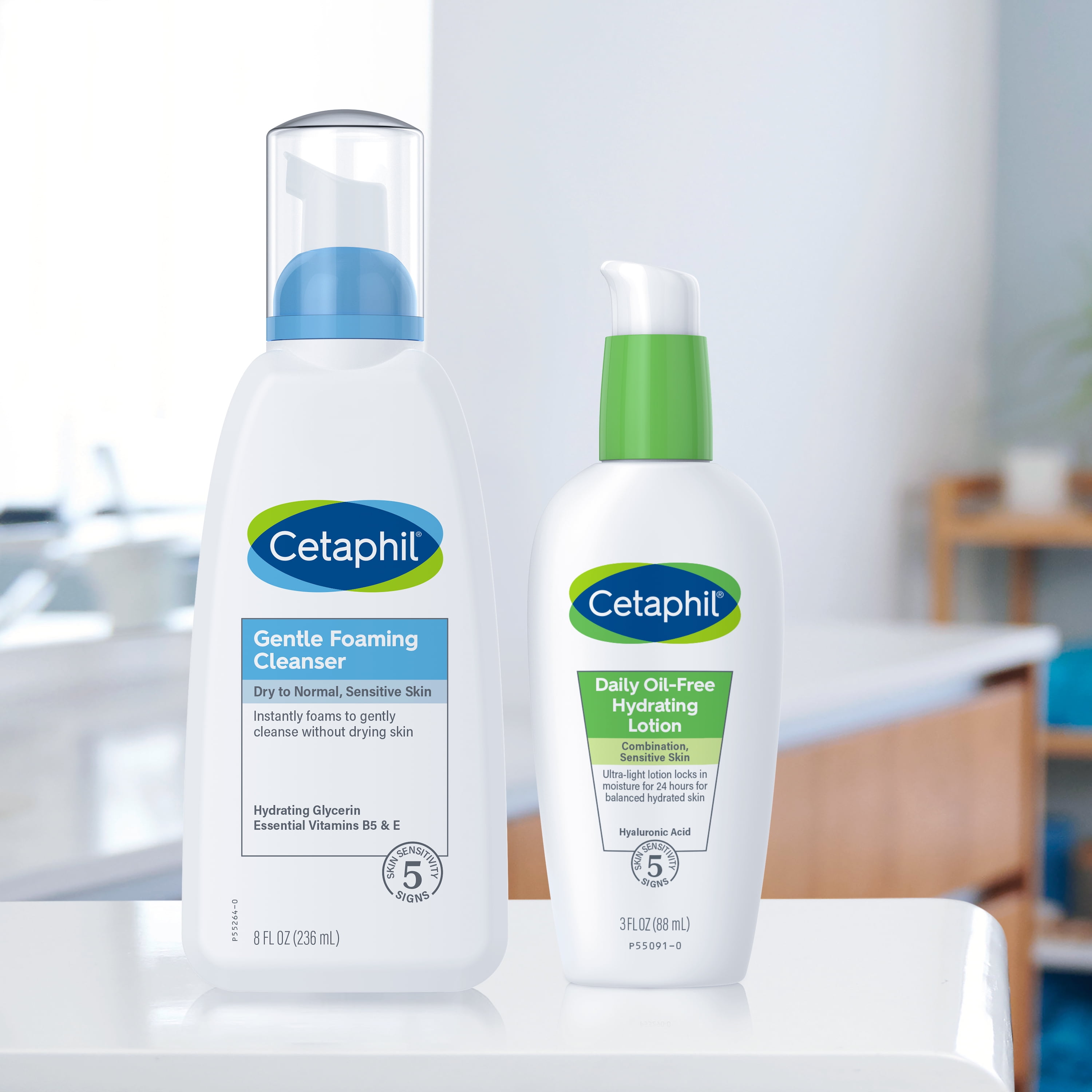 Cetaphil Gentle Foaming Face Wash - 2 Pack