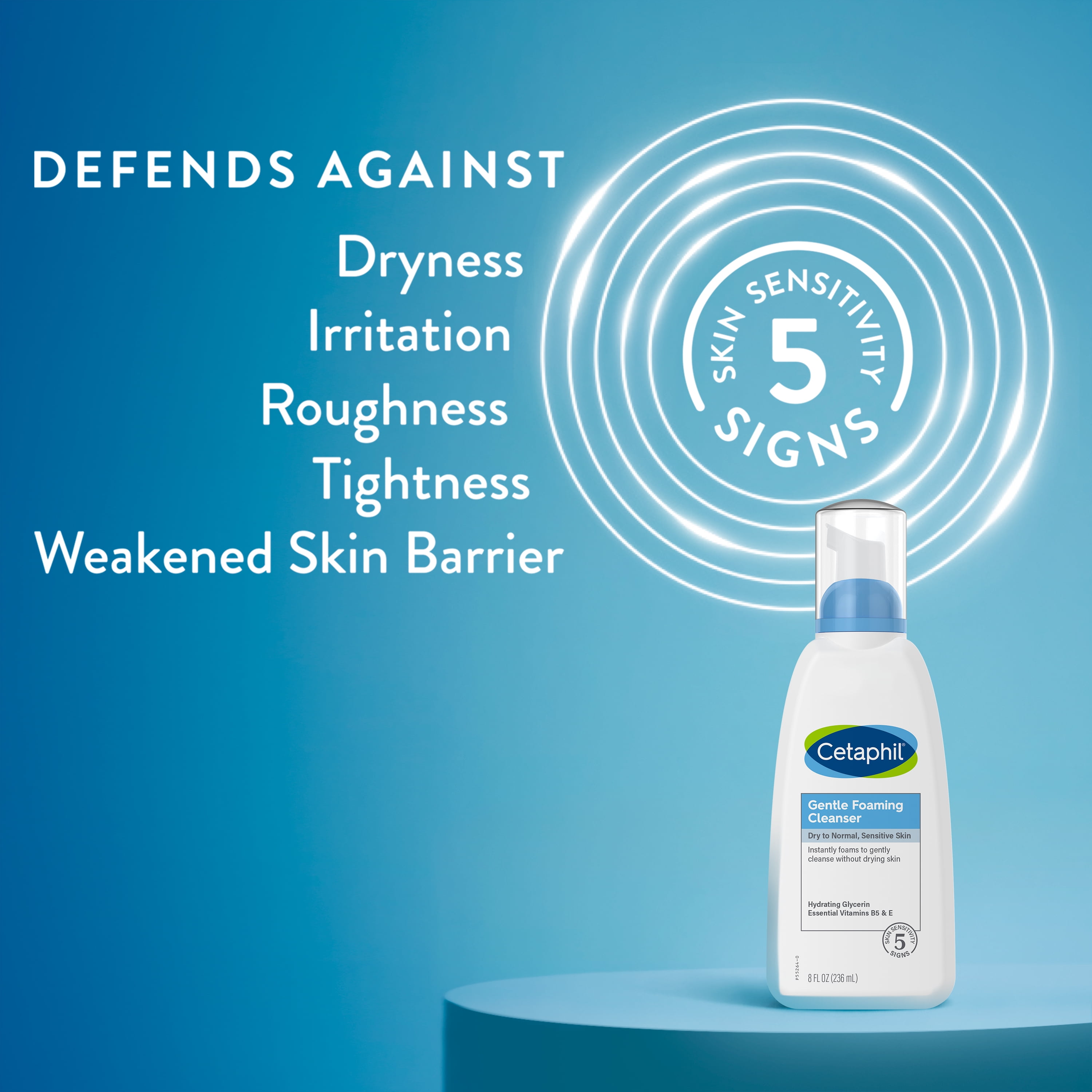 Cetaphil Gentle Foaming Face Wash - 2 Pack