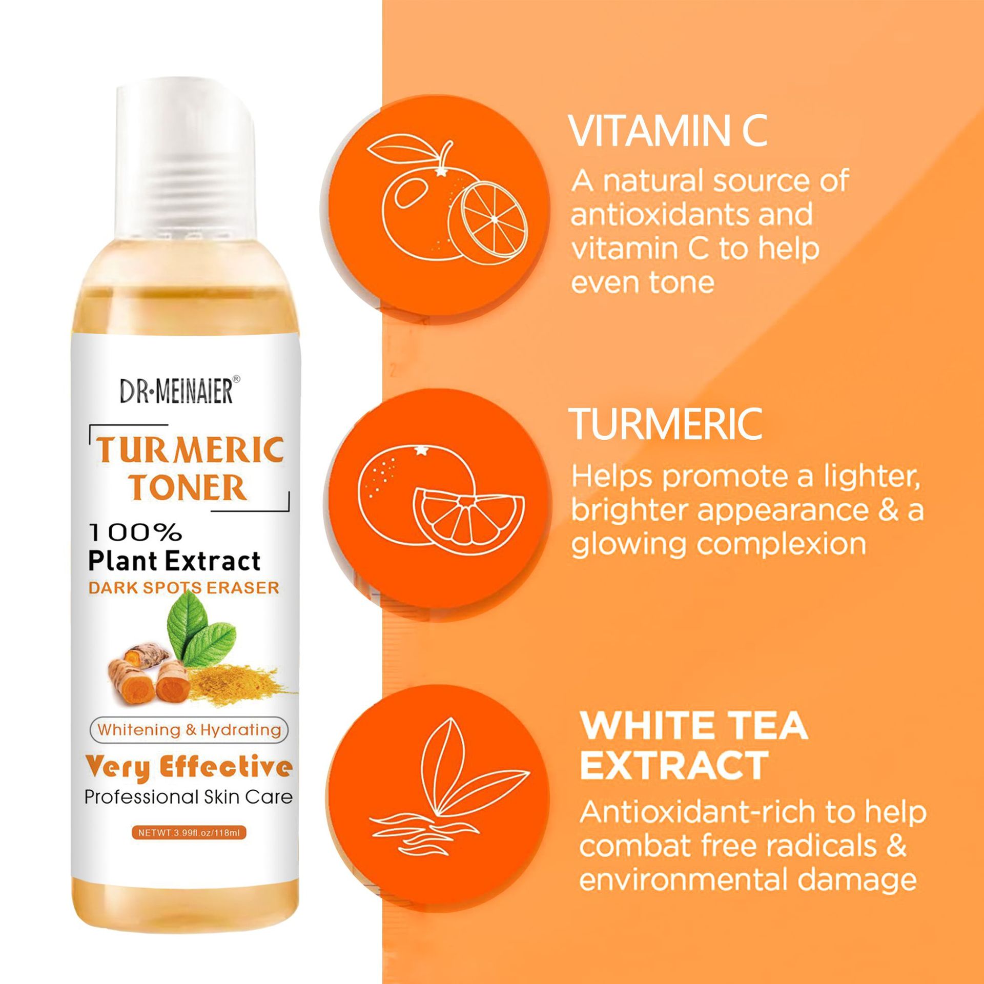 Turmeric Dark Spot Toner - 2 Pack