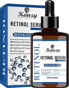 Retinol Face Serum with Vitamin C & Hyaluronic Acid
