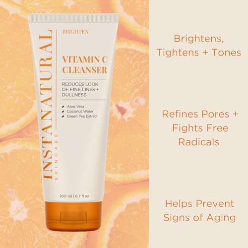InstaNatural Vitamin C Face Wash for Bright Skin
