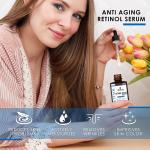 Retinol Face Serum with Vitamin C & Hyaluronic Acid