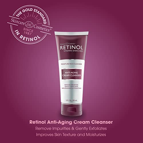 LdeL Retinol Cream Cleanser with Exfoliating Vitamin A